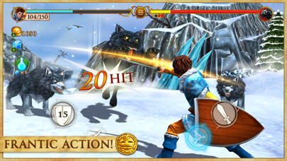 Emulate iPhone app Beast Quest! using MyAndroid
