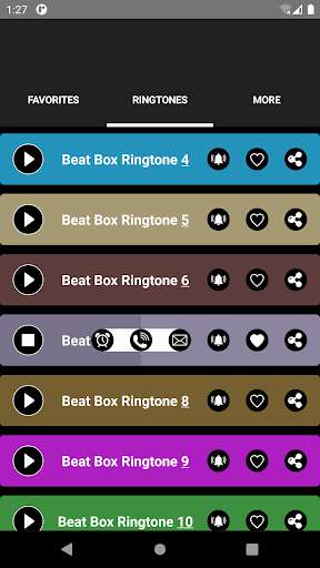 Run android online APK Beat Box Ringtones from MyAndroid or emulate Beat Box Ringtones using MyAndroid