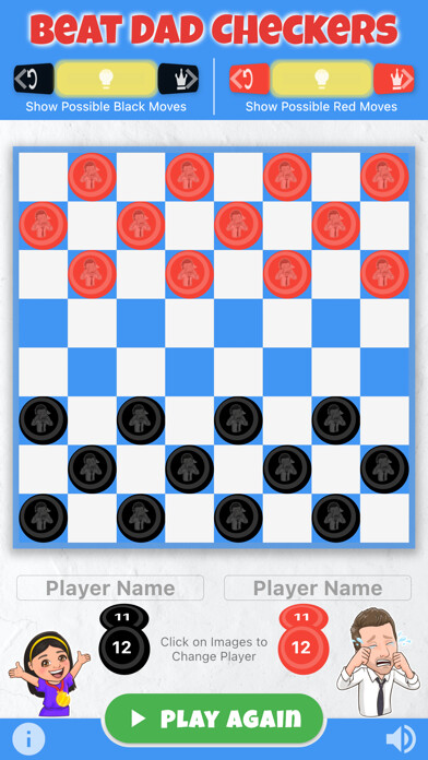Emulate iPhone app Beat Dad Checkers using MyAndroid Emulate iPhone app Beat Dad Checkers using MyAndroid