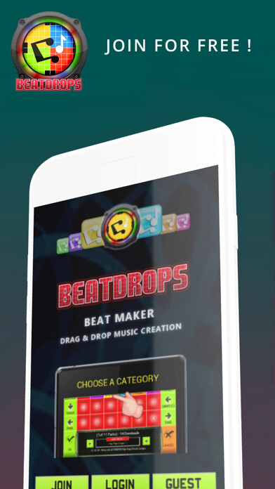 Emulate iPhone app BeatDrops Beat Maker using MyAndroid Emulate iPhone app BeatDrops Beat Maker using MyAndroid