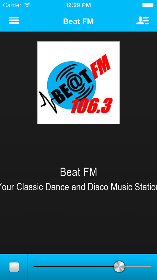 Emulate iPhone app Beat FM 106.3 using MyAndroid Emulate iPhone app Beat FM 106.3 using MyAndroid