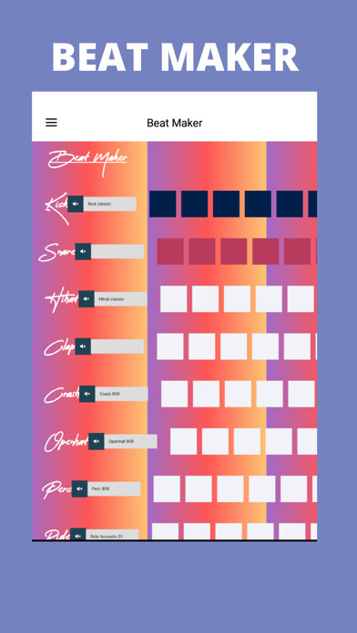 Emulate iPhone app Beat Maker & Drum Pad using MyAndroid Emulate iPhone app Beat Maker & Drum Pad using MyAndroid