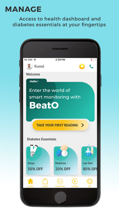 Emulate iPhone app BeatO Diabetes Management using MyAndroid Emulate iPhone app BeatO Diabetes Management using MyAndroid