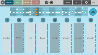 Emulate iPhone app Beatonal - Easy Music Maker using MyAndroid Emulate iPhone app Beatonal - Easy Music Maker using MyAndroid