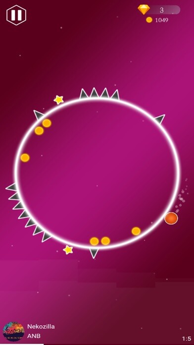 Emulate iPhone app Beat Rolling using MyAndroid