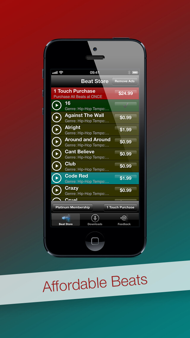 Emulate iPhone app BeatS (Afropop Edition) - Royalty-Free African Popular Music Instrumentals using MyAndroid Emulate iPhone app BeatS (Afropop Edition) - Royalty-Free African Popular Music Instrumentals using MyAndroid