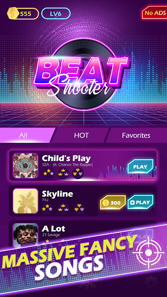 Run android online APK Beat Shooter - Music Game from MyAndroid or emulate Beat Shooter - Music Game using MyAndroid