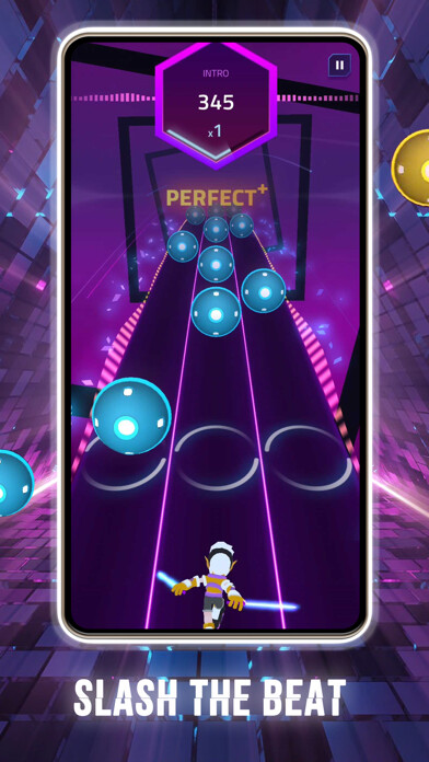Emulate iPhone app Beat Slash 3D using MyAndroid Emulate iPhone app Beat Slash 3D using MyAndroid
