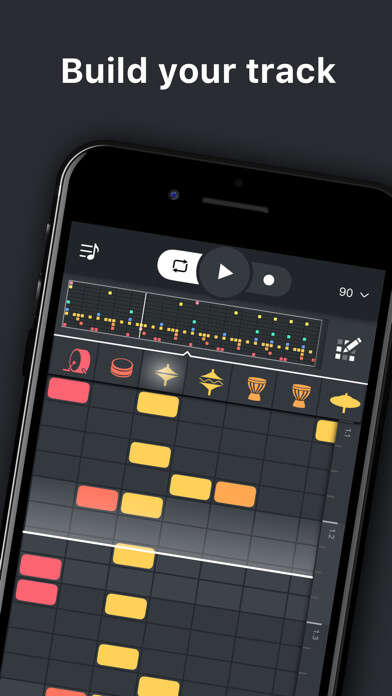 Emulate iPhone app Beat snap 2 -music maker remix using MyAndroid Emulate iPhone app Beat snap 2 -music maker remix using MyAndroid