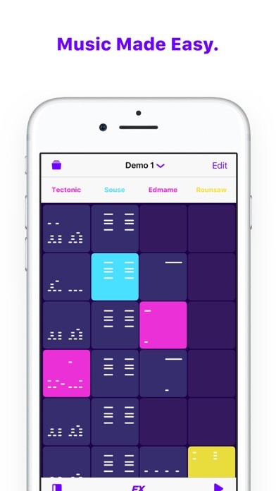 Emulate iPhone app Beatwave - Music Made Easy using MyAndroid