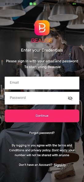 Run android online APK Beausie Vendor from MyAndroid or emulate Beausie Vendor using MyAndroid