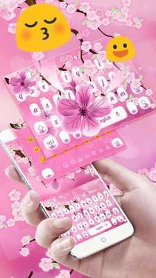 Emulate Android APK Beautiful Cherry Blossoms Keyboard