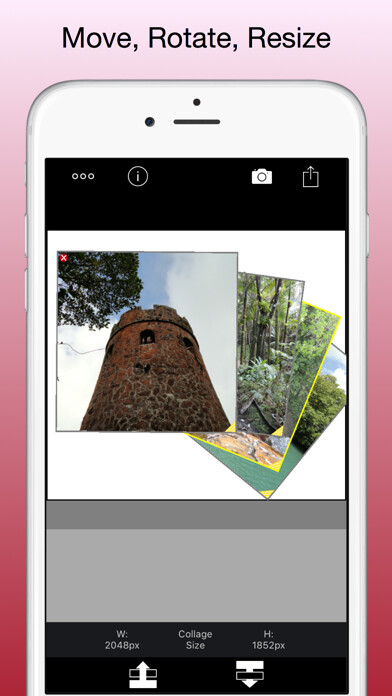 Emulate iPhone app Beautiful Collage using MyAndroid Emulate iPhone app Beautiful Collage using MyAndroid