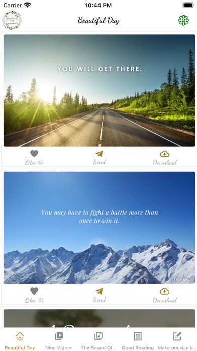 Emulate iPhone app Beautiful Day & Beautiful Mind using MyAndroid Emulate iPhone app Beautiful Day & Beautiful Mind using MyAndroid