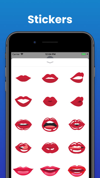Emulate iPhone app Beautiful Lips stickers emoji using MyAndroid Emulate iPhone app Beautiful Lips stickers emoji using MyAndroid