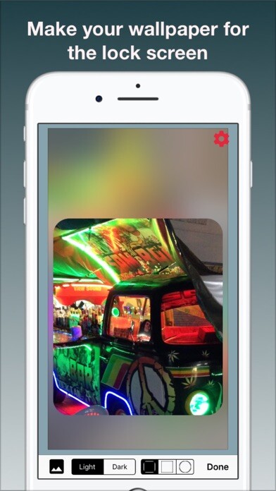 Emulate iPhone app Beautiful Lock - Background using MyAndroid Emulate iPhone app Beautiful Lock - Background using MyAndroid