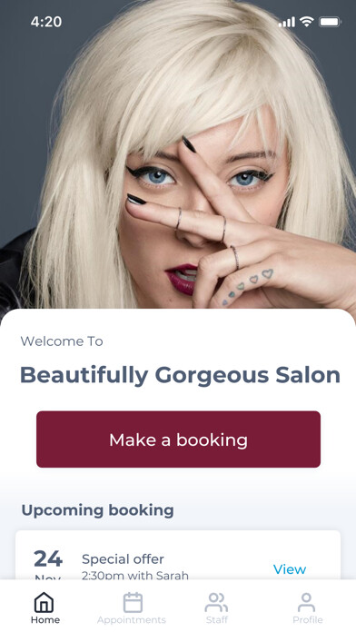 Run android online APK Beautifully Gorgeous Salon from MyAndroid or emulate Beautifully Gorgeous Salon using MyAndroid