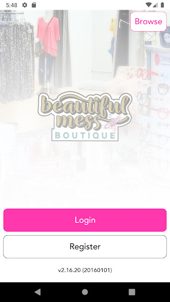 Run android online APK Beautiful Mess Boutique from MyAndroid or emulate Beautiful Mess Boutique using MyAndroid