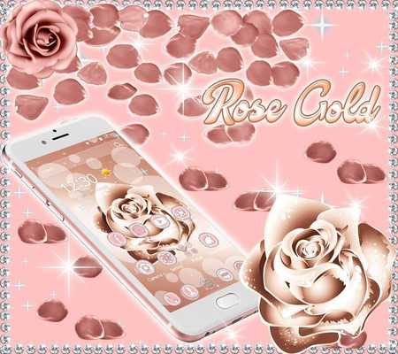 Emulate Android APK Beautiful Rose Gold Theme Emulate Android APK Beautiful Rose Gold Theme