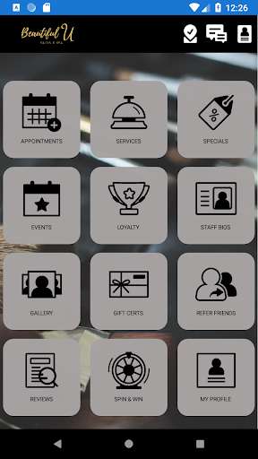 Run android online APK Beautiful U Salon & Spa from MyAndroid or emulate Beautiful U Salon & Spa using MyAndroid Run android online APK Beautiful U Salon & Spa from MyAndroid or emulate Beautiful U Salon & Spa using MyAndroid