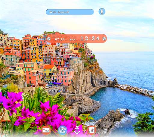 Run android online APK Beautiful View Wallpaper Cinque Terre Theme from MyAndroid or emulate Beautiful View Wallpaper Cinque Terre Theme using MyAndroid