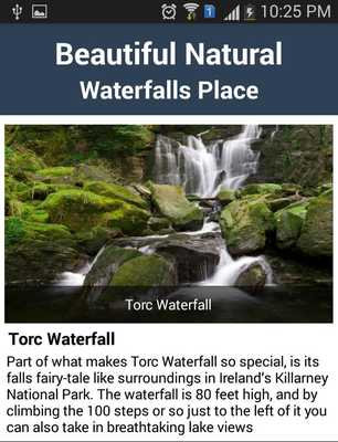 Emulate Android APK Beautiful Water Falls Places Emulate Android APK Beautiful Water Falls Places