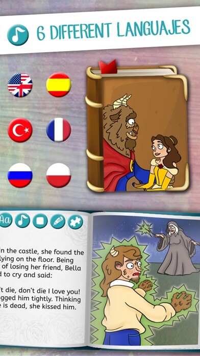 Emulate iPhone app Beauty and the Beast tale using MyAndroid Emulate iPhone app Beauty and the Beast tale using MyAndroid