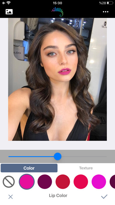 Emulate iPhone app Beauty Face: Makeup Filters using MyAndroid