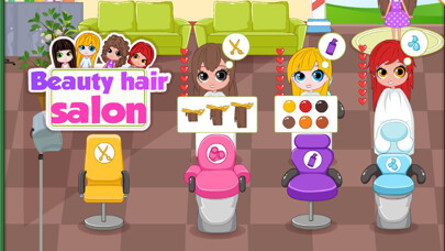 Emulate iPhone app Beauty hair salon management using MyAndroid