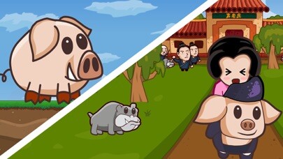 Emulate iPhone app Beauty Marry Monster Pig - wedding using MyAndroid