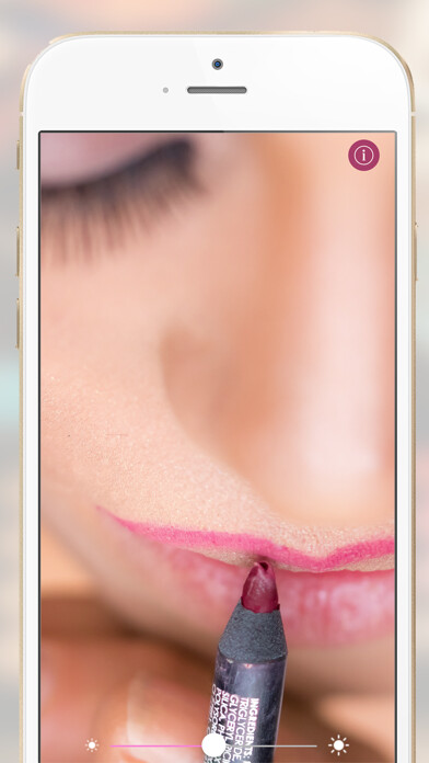 Emulate iPhone app Beauty Mirror - full screen dispray using MyAndroid Emulate iPhone app Beauty Mirror - full screen dispray using MyAndroid