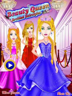 Emulate Android APK Beauty Queen Braided Hairstyle