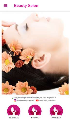 Run android online APK Beauty Salon Purwokerto from MyAndroid or emulate Beauty Salon Purwokerto using MyAndroid