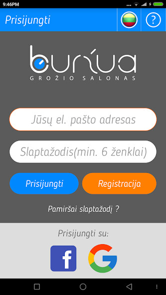 Run android online APK Beauty saloon "Burua" from MyAndroid or emulate Beauty saloon "Burua" using MyAndroid