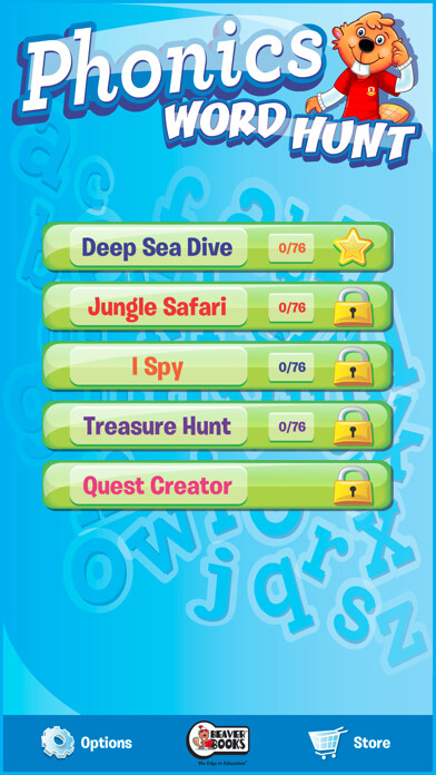 Emulate iPhone app Beaver Books Phonics Word Hunt using MyAndroid Emulate iPhone app Beaver Books Phonics Word Hunt using MyAndroid