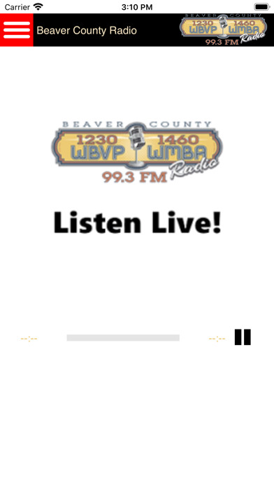 Emulate iPhone app Beaver County Radio using MyAndroid Emulate iPhone app Beaver County Radio using MyAndroid
