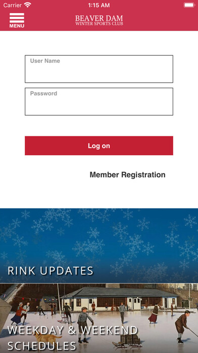 Emulate iPhone app Beaver Dam Winter Sports Club using MyAndroid Emulate iPhone app Beaver Dam Winter Sports Club using MyAndroid