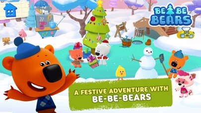 Emulate iPhone app Be-be-bears - Creative world! using MyAndroid