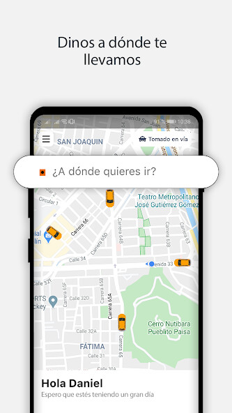 Run android online APK BeCab Pasajero: Viajes en Taxi from MyAndroid or emulate BeCab Pasajero: Viajes en Taxi using MyAndroid
