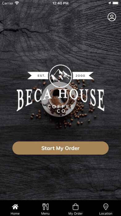 Emulate iPhone app Beca House Coffee using MyAndroid Emulate iPhone app Beca House Coffee using MyAndroid