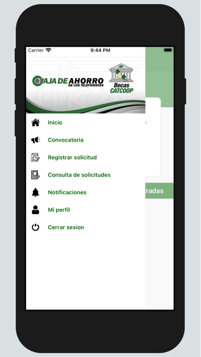 Emulate iPhone app Becas CATCOOP using MyAndroid Emulate iPhone app Becas CATCOOP using MyAndroid