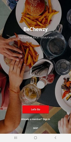Run android online APK BeChewzy - Food Finder from MyAndroid or emulate BeChewzy - Food Finder using MyAndroid