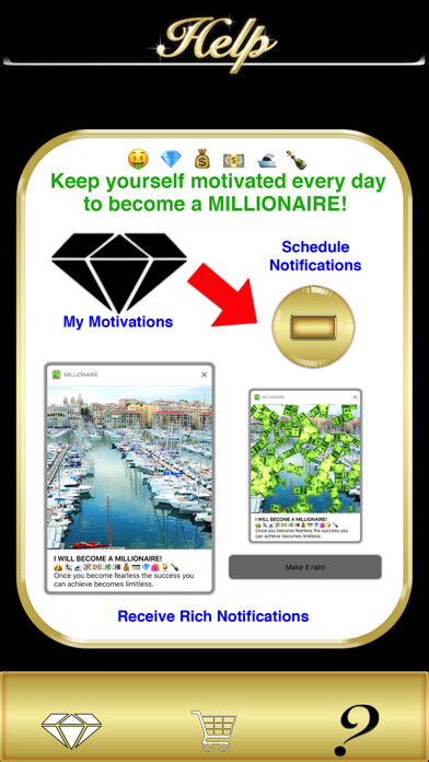 Emulate iPhone app Become A Millionaire - Motivational Quotes using MyAndroid Emulate iPhone app Become A Millionaire - Motivational Quotes using MyAndroid