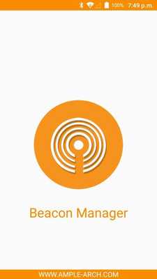 Emulate Android APK Becons Manager