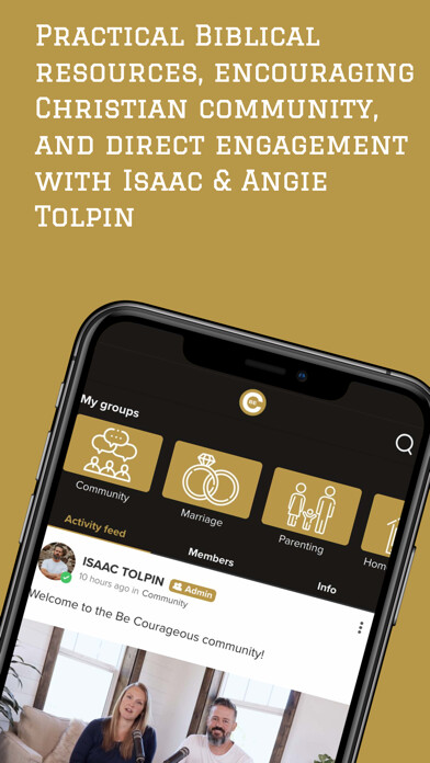 Emulate iPhone app BE COURAGEOUS using MyAndroid Emulate iPhone app BE COURAGEOUS using MyAndroid