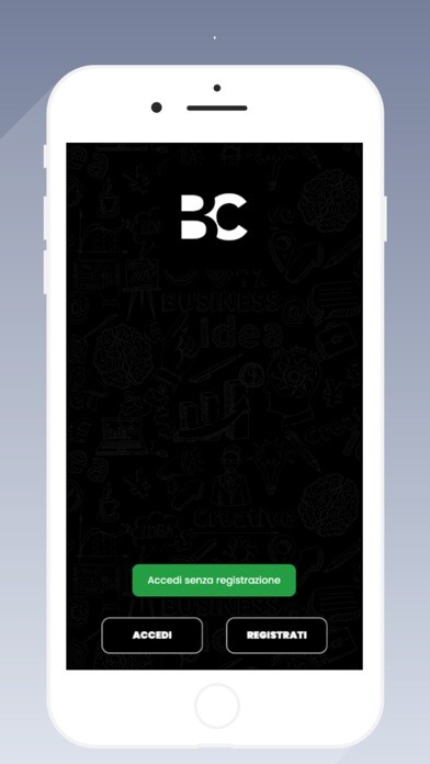 Emulate iPhone app BeCreative Paolo Sorbello using MyAndroid