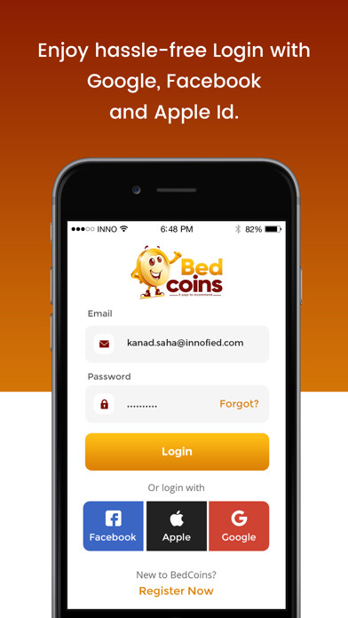 Emulate iPhone app Bedcoins using MyAndroid Emulate iPhone app Bedcoins using MyAndroid