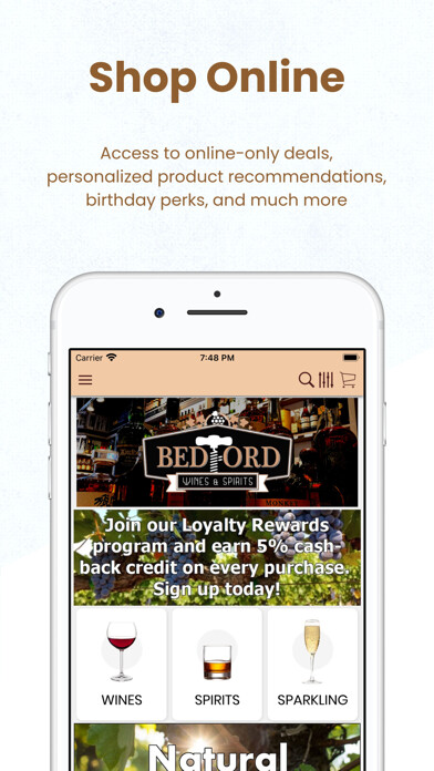 Emulate iPhone app Bedford Wines & Spirits using MyAndroid Emulate iPhone app Bedford Wines & Spirits using MyAndroid