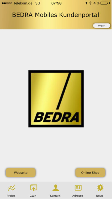 Emulate iPhone app BEDRA Customer Info Portal using MyAndroid Emulate iPhone app BEDRA Customer Info Portal using MyAndroid
