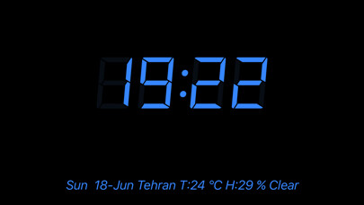 Emulate iPhone app BedSide clocks using MyAndroid